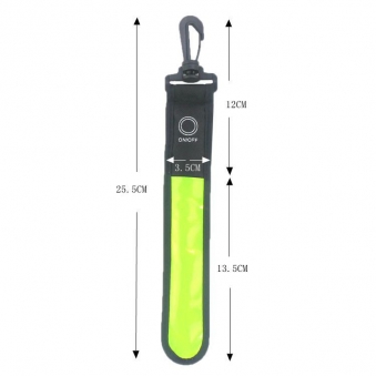 Crazy Маяк светодиодный с карабином. На рюкзак. Красный (2018)