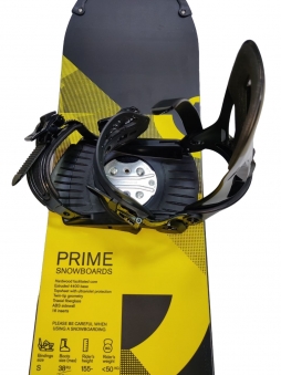 PRIME Сноуборд комплект Б/У RENTAL с бамперами 140 + Крепления PRIME RENTAL R2 (S/M)