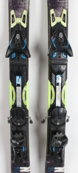 ATOMIC Горные лыжи Б/У Nomad Blackeye Ti 167 + Atomic 4-12 (127.5-81-107.5 R14.1)