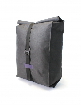 PROTECT Велосумка боковая на багажник цвет темно серый, серия TRIP, р-р 330х240х125 мм. (777-114)