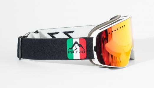 PAZZO Горнолыжная маска ITALIA Esplosione RED/WHITE/BLACK (22/23)