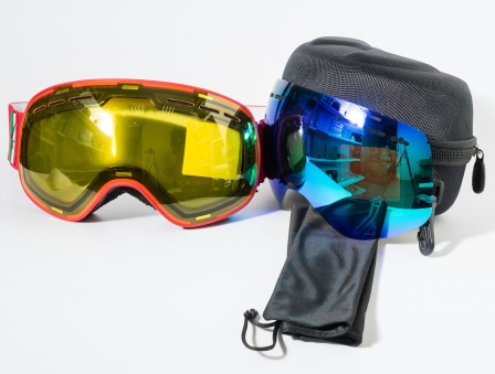 PAZZO Горнолыжная маска ITALIA Cometa BLUE/RED/RED (22/23)