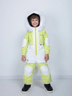 LUCKYBOO Комбинезон Animal Series-GREEN LEPARD Размер S (104-116см) 23/24