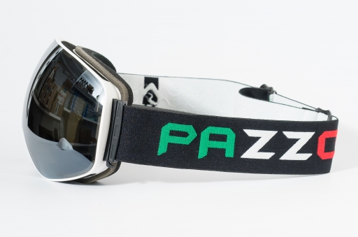 PAZZO Горнолыжная маска ITALIA Trucco BLACK/WHITE/BLACK (22/23)