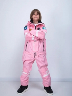 LUCKYBOO Комбинезон ASTRONAUT Series Розовый (Размер YL) 23/24