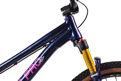 STARK Велосипед Pusher PRO синий металлик/розовый 2024 Размер: S