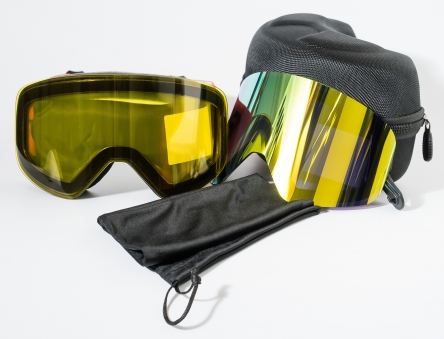 PAZZO Горнолыжная маска ITALIA Fiamma YELLOW/BLACK/RED (22/23)