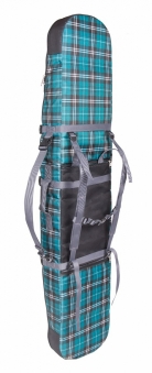 COURSE Чехол-рюкзак ФЬЮЖН для сноуборда 3х слойный 145 см,цвет зеленый (сб024.145.1.1) 2020