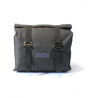 PROTECT Велосумка на багажник цвет темно серый, серия TRIP, р-р 260х290х140 мм. (777-112)