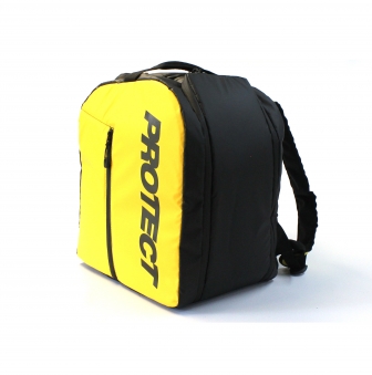 PROTECT Сумка-рюкзак для ботинок горнолыж., сноуборд+шлем+перчатки, цвет желтый принт (999-514)