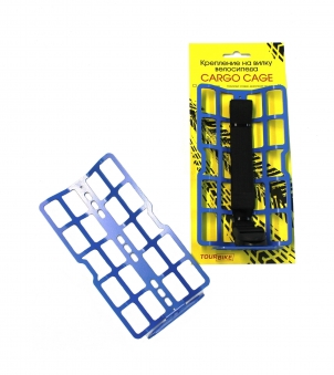 PROTECT Крепление на вилку, CARGO CAGE, р-р 194х106х55 мм, цвет василек (777-102)