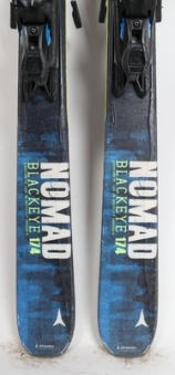 ATOMIC Горные лыжи Б/У Nomad Blackeye 174 + Atomic 4-12 (129-81-109 R15)