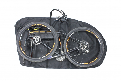 PROTECT Чехол-переноска для велосипеда с колесами 26- 29 дюймов, размер 186х102 см, черный (555-852)