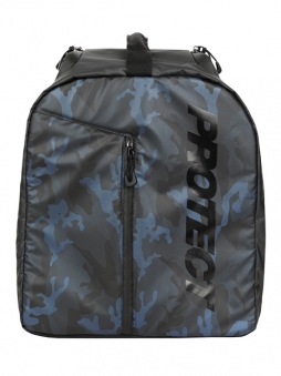 PROTECT Сумка-рюкзак для ботинок горнолыж., сноуборд. + шлем + перчатки, цвет синий принт (999-511)