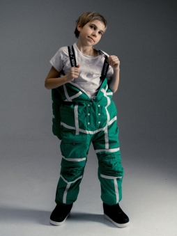 LUCKYBOO Комбинезон SPACE Series GREEN DINOSAUR Размер M (116-128см) 23/24