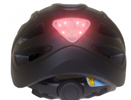 LOS RAKETOS Велосипедный шлем BLAZE BLACK-RED L-XL (54-59) арт 47453