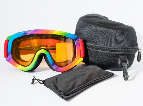 PAZZO Маска ITALIA Arcobaleno YELLOW/RED (20/21)