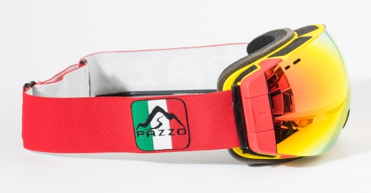 PAZZO Горнолыжная маска ITALIA Gioia RED/YELLOW/RED (22/23)