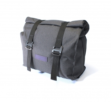 PROTECT Велосумка на багажник цвет темно серый, серия TRIP, р-р 260х290х140 мм. (777-112)