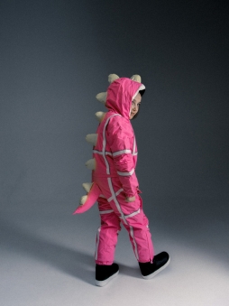 LUCKYBOO Комбинезон SPACE Series PINK DINOSAUR Размер M (116-128см) 23/24