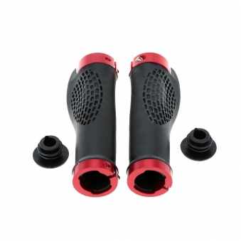 CRAZY Грипсы для руля Ergonomic, Red (G291)