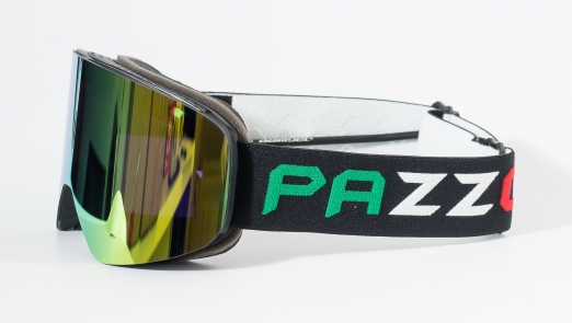 PAZZO Горнолыжная маска ITALIA Malavita YELLOW/BLACK/BLACK (22/23)