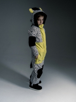 LUCKYBOO Комбинезон Animal Series-ZEBRA Размер M (116-128см) 23/24