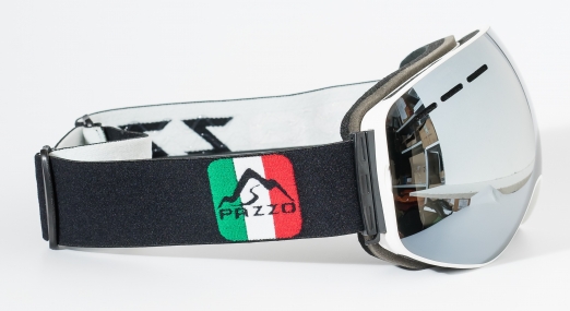 PAZZO Горнолыжная маска ITALIA Trucco BLACK/WHITE/BLACK (22/23)