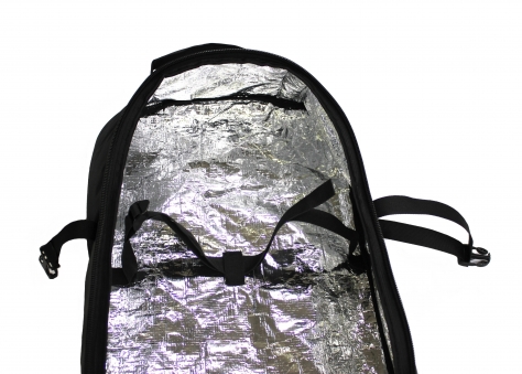 PROTECT Чехол на колесах универсальный горные лыжи или сноуборды 156х30х20 см цвет - черн (999-068)