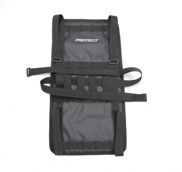 PROTECT Велосумка на багажник до 17 литров, серия Bikepacking, цвет черный (555-673)