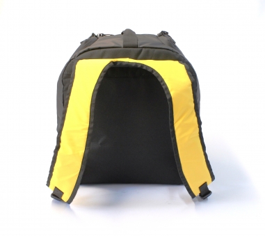 PROTECT Сумка-рюкзак для ботинок горнолыж., сноуборд+шлем+перчатки, цвет желтый принт (999-514)