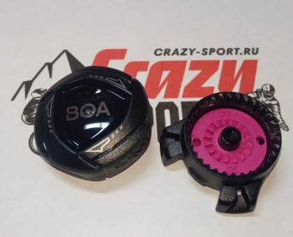BOA Механизм крепления велообуви с BOA IP1-S Dial B R black арт 2001218