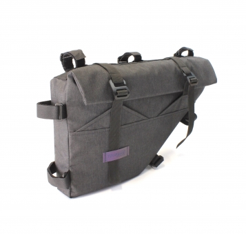 PROTECT Велосумка рамная, цвет темно серый, серия TRIP, р-р 460х230х55 мм (777-115)