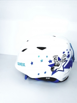 UVEX Шлем Детский Белый-синий S (48-52) Б/У