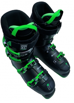 LANGE Горнолыжные ботинки Б/У XC 80 AllMountain  р.42.5 black/green  (колодка 326 мм.)