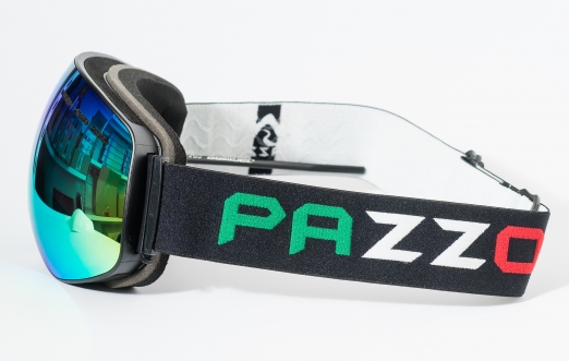 PAZZO Горнолыжная маска ITALIA Altezza BLUE/BLACK/BLACK (22/23)