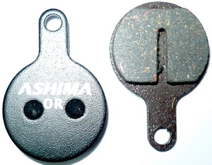 ASHIMA Колодки AD0802-OR-S органика с пруж для диск тормозов \