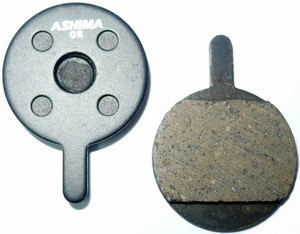 ASHIMA Колодки AD1401-OR-S органика для диск. тормоз PROMAX DSK-400/410/610/610J/650/650J & XNINE