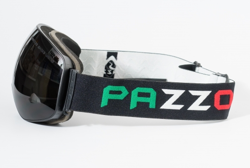 PAZZO Горнолыжная маска ITALIA Abisso BLACK/BLACK/BLACK (22/23)