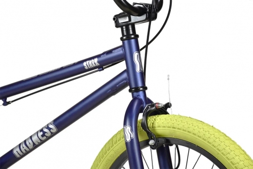 STARK Велосипед Madness BMX 1 Cиний/Зеленый 2024