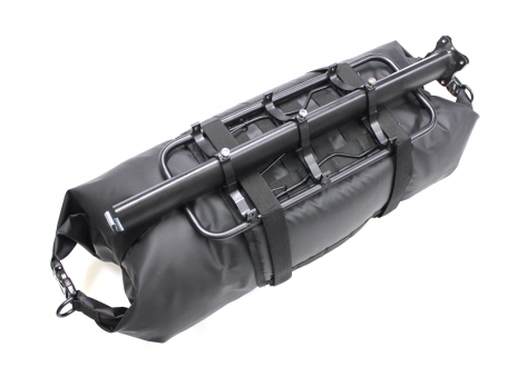 PROTECT Велосумка на багажник до 17 литров, серия Bikepacking, цвет черный (555-673)
