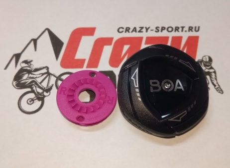 BOA Механизм крепления велообуви с BOA IP1 Dial B R black арт 2001484 & B1556