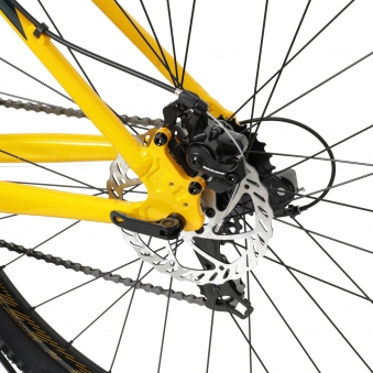 WELT Велосипед Raven 1.0 D 27 Dark Yellow 2024 Size:M