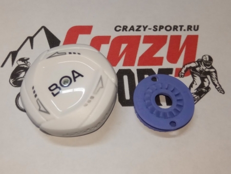 BOA Механизм крепления велообуви с BOA IP1 Dial B L white арт 2007275 & B1555