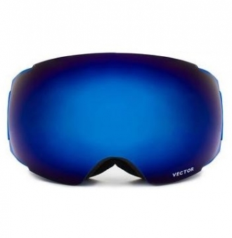 VECTOR Маска Blue Full HD Blue Lens + Original Case Size L (2018)