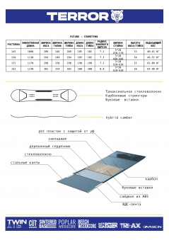 TERROR SNOW Сноуборд FUTURE 163 (23/24)